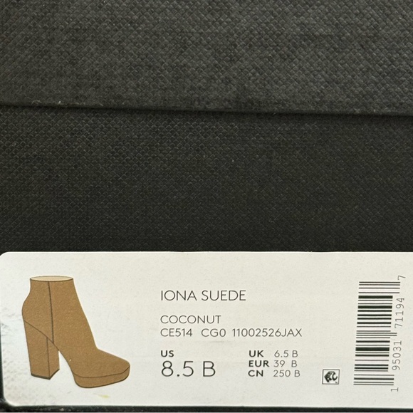 Coach Women’s Iona Suede Block Heel Booties - Picture 16 of 16